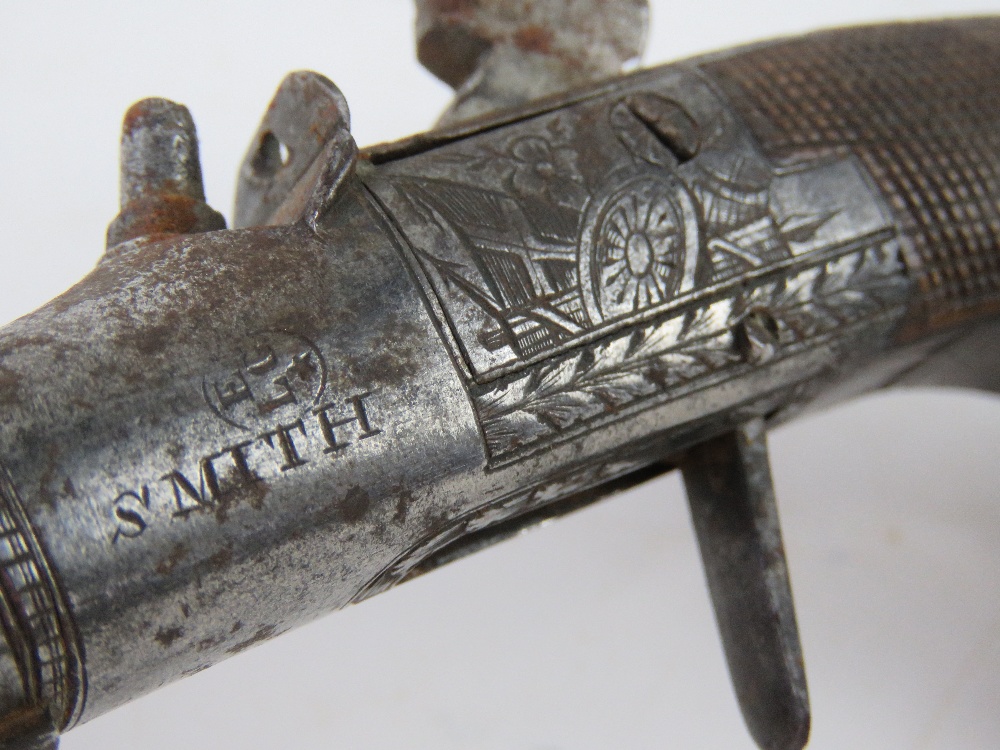 An antique British .50 Calibre Percussio - Image 6 of 6