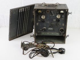 A WWII German Torn.FU.D2 Radio, with hea