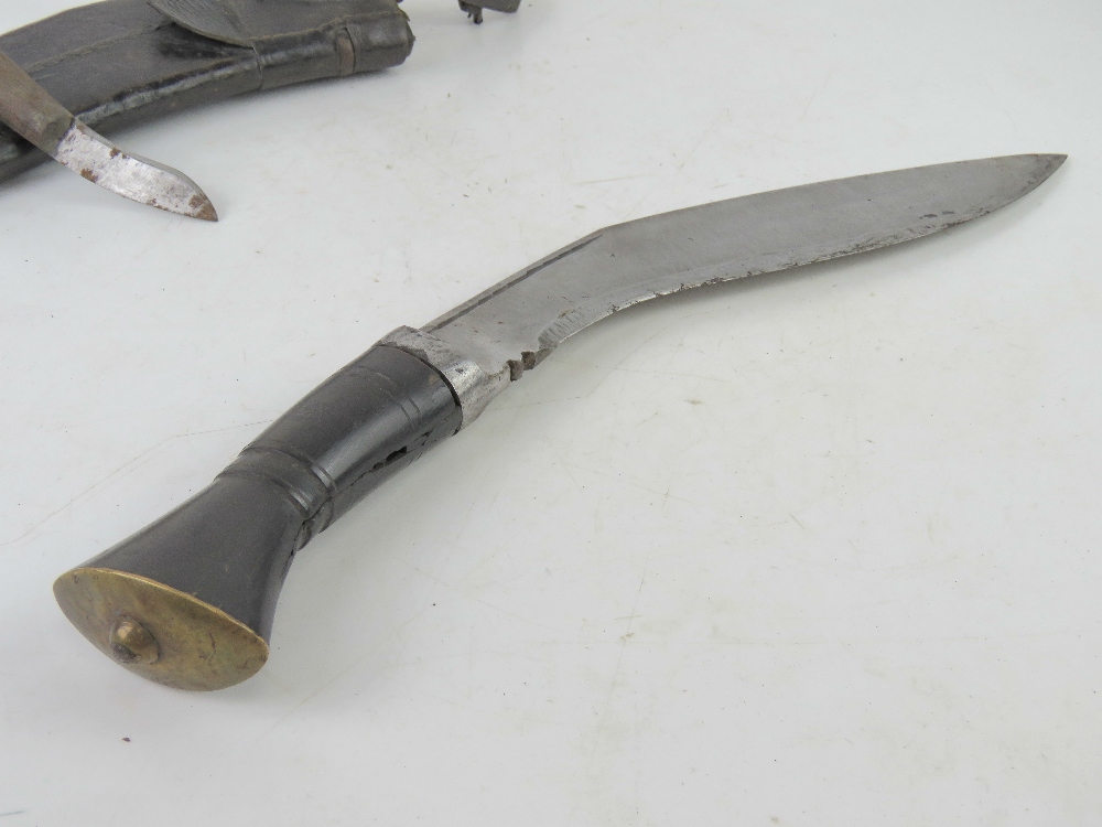 A Gurkha Kukri knife with scabbard and K - Image 3 of 4