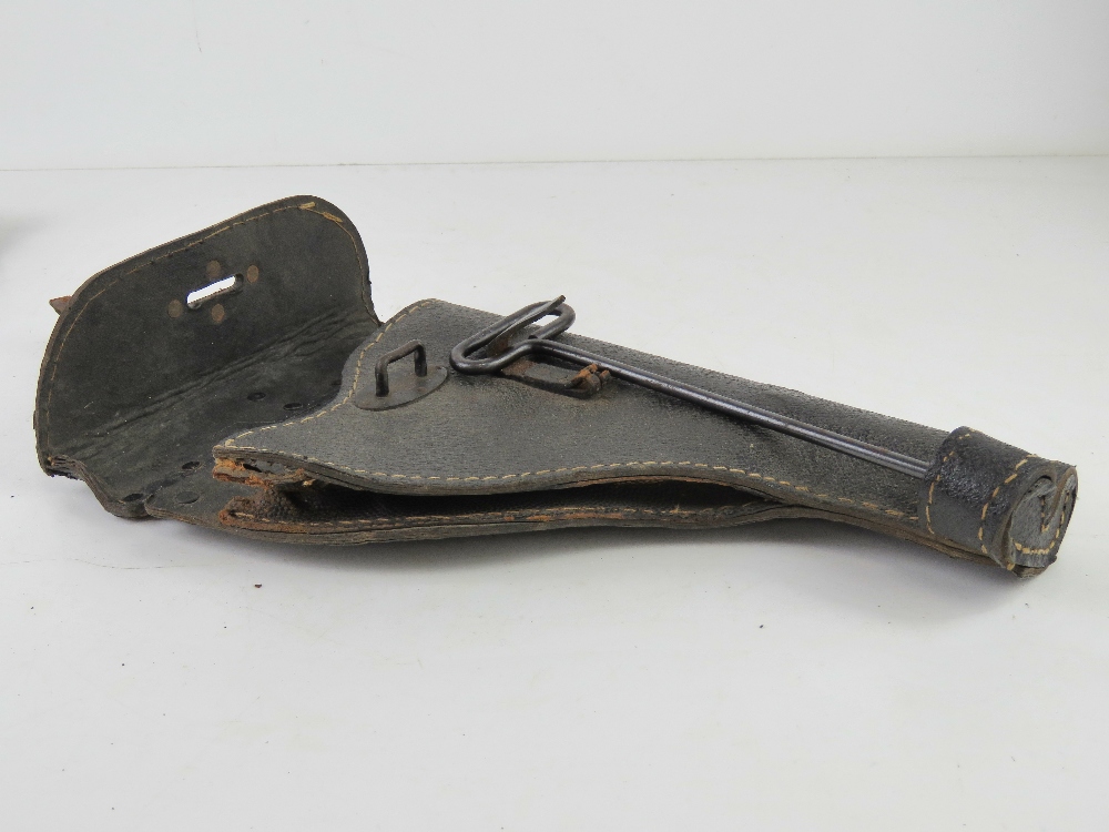 A WWII German flair pistol holster with - Image 4 of 4