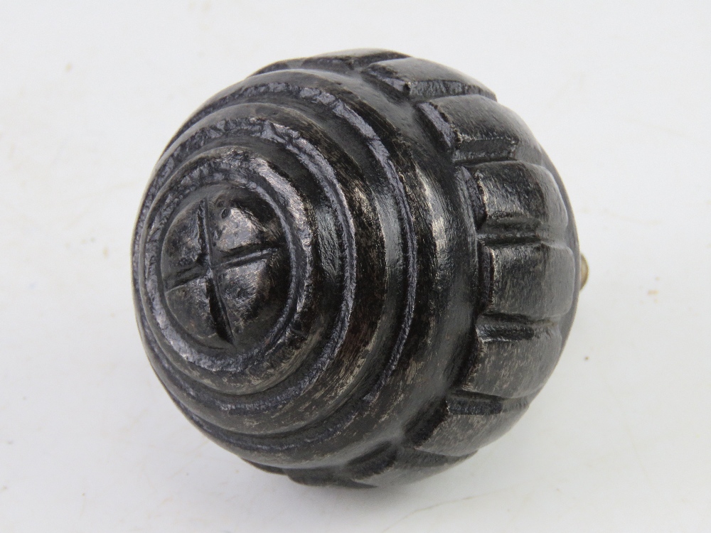 An inert WWI German Kugel grenade. - Image 3 of 3