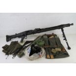 A deactivated Yugoslavian MG53 7.92mm Ge