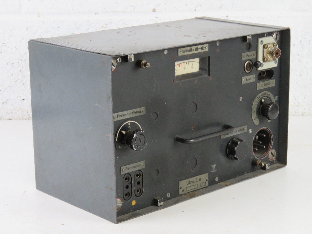 A rare WWII German Ukw.E.e Radio, dated - Image 2 of 5