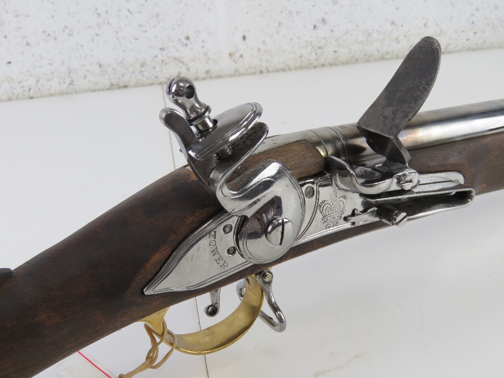 A deactivated Brown Bess .75 Calibre Cav - Image 6 of 6