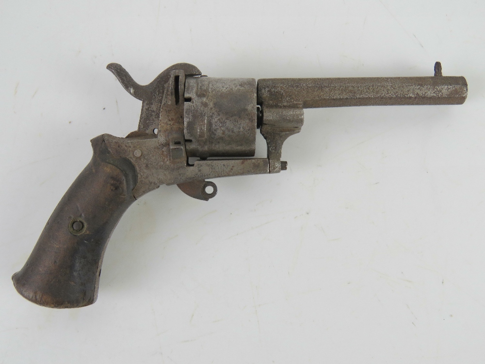 An obsolete calibre Pinfire pocket pisto