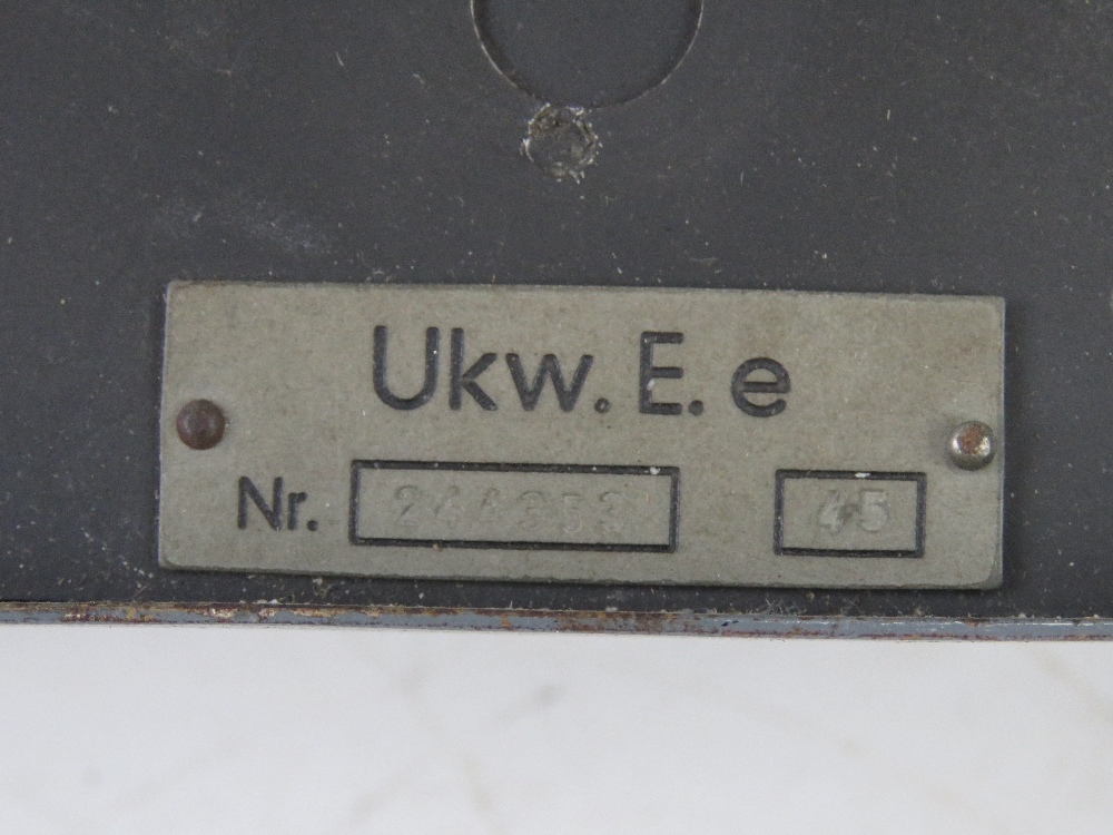 A rare WWII German Ukw.E.e Radio, dated - Image 5 of 5