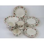 A quantity of Wedgwood Queen's ware Provence pattern part tea and dinner service.