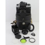 A Kneb 60 camera with accessories in case. Serial no 9011201.