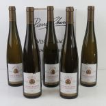 Laure d'Alsace Gewurztraminer; Five bottles of French white wine all dated 2009.