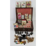 A quantity of assorted playing cards inc Thomas De La Rue & Co Ltd, miniature playing cards,