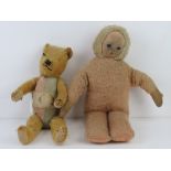 A vintage mohair Teddy bear c1930s,