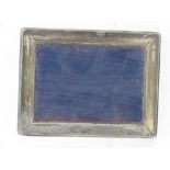 A HM silver photograph frame, 12 x 8.5cm aperture.