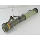 A deactivated Polish RPG-75 68mm Rocket Launcher. With certificate.