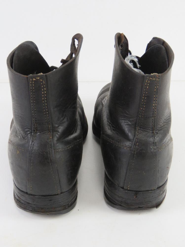 A pair of WWII German Jack boots, numbered 42 to each sole. - Image 3 of 5