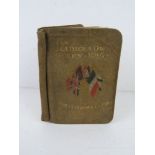 A pocket diary from 1915 from Bert Clarkson.