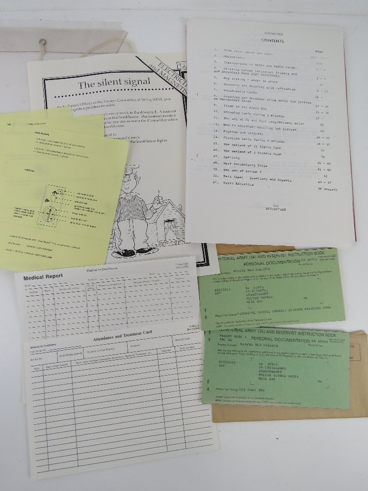 A quantity of military themed books and documents including; - Image 8 of 15