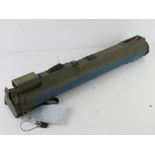 A deactivated M72 LAW66 Rocket Launcher 21mm Sub Munition Trainer. With certificate.