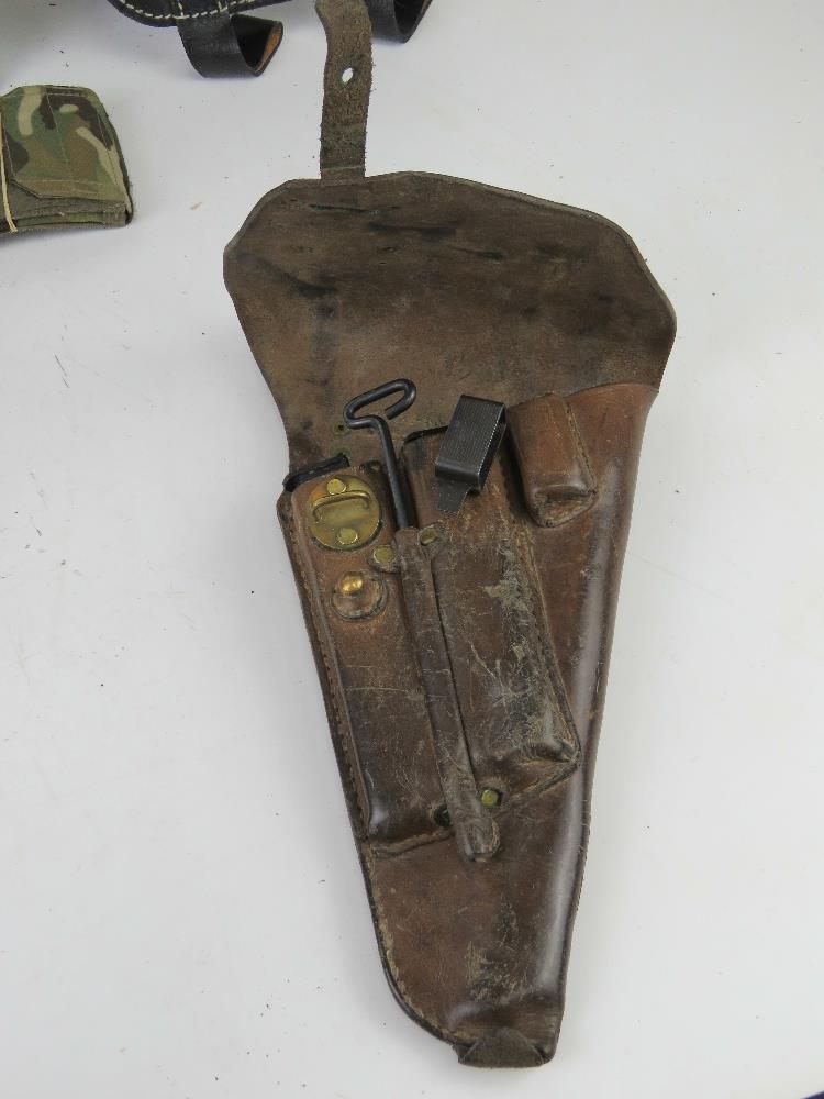 A quantity of assorted militaria inc; Bundeswehr trenching tool and cover, - Image 3 of 3