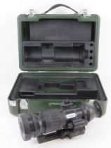 A Maxi-Kite MKIV Night Vision Sight on SA80/ Weaver mount, with hard case.