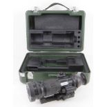 A Maxi-Kite MKIV Night Vision Sight on SA80/ Weaver mount, with hard case.