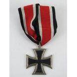 A reproduction WWII German Knight cross, with ribbon.