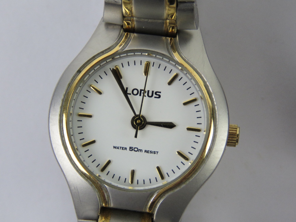 Two stainless steel ladies wristwatches in presentation boxes being Sekonda and Lorus. - Image 3 of 5
