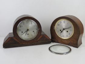 Two early 20th century mantle clocks.
