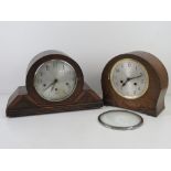 Two early 20th century mantle clocks.