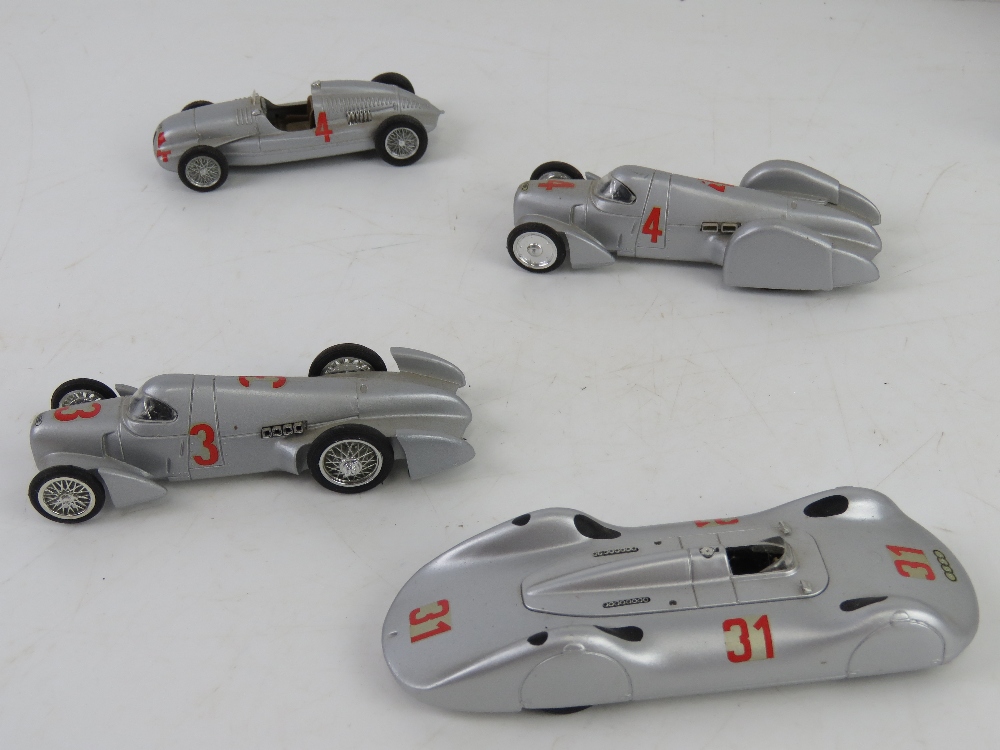 A quantity of scale model vehicles inc a set of four Italian made Audi Land Speed record holding - Image 6 of 7