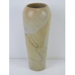 A Soapstone vase standing 27cm high