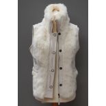 A contemporary faux fir gillet size XL b