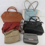 A quantity of assorted handbags inc cros