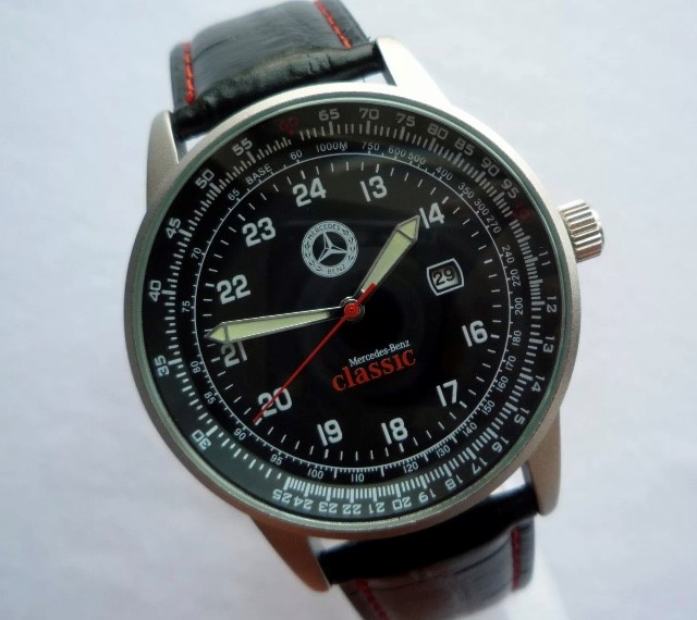 A Mercedes-Benz Classic Aviator new old stock watch C 2015.