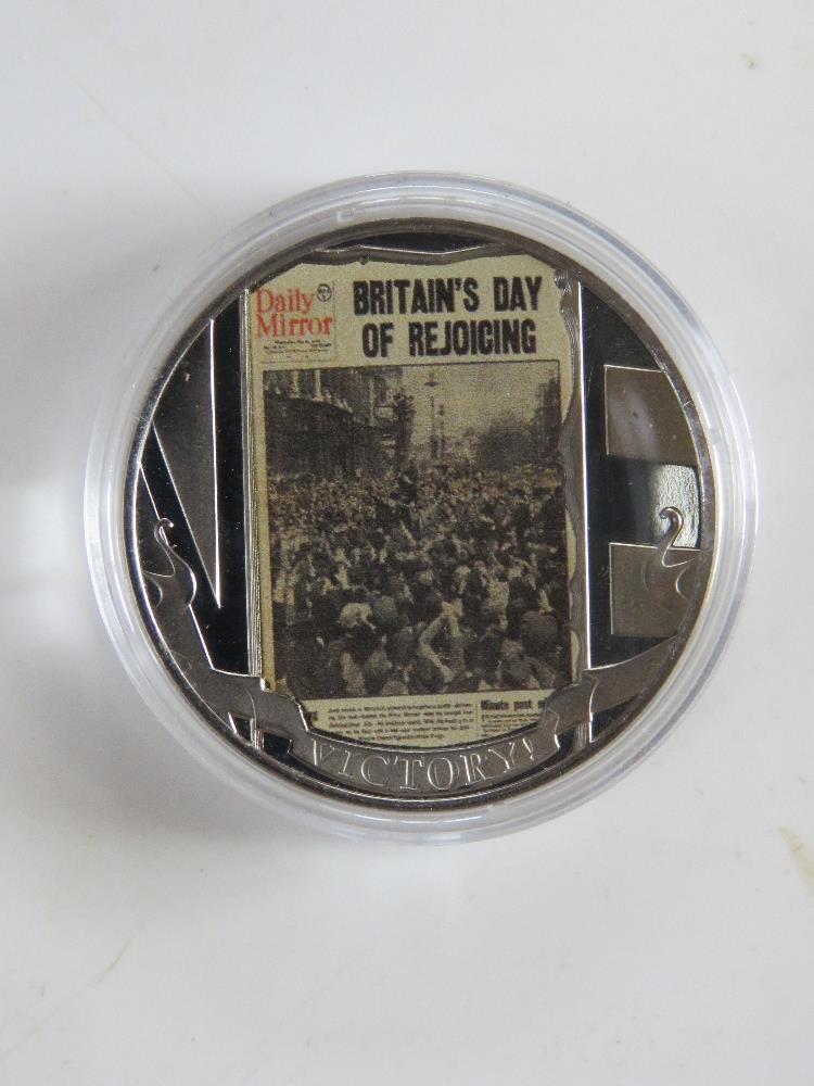 A Royal Mint Queen Victorian Old Head Penny in packaging, - Image 6 of 7