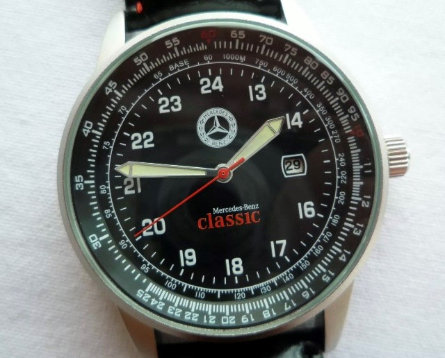 A Mercedes-Benz Classic Aviator new old stock watch C 2015. - Image 6 of 12