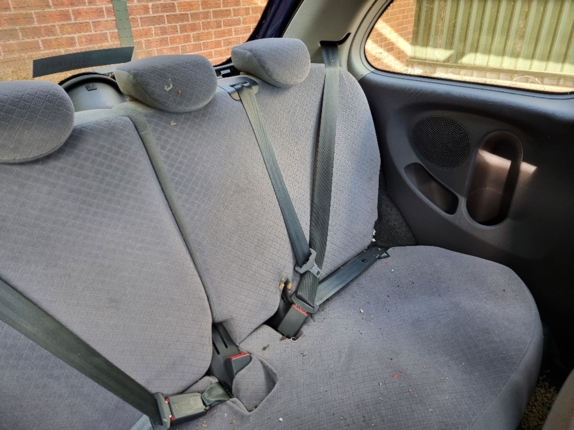 2003 Nissan Micra Petrol Automatic. Colour: Navy. Registration: KJ03 JBU. Cloth interior. With keys. - Image 9 of 11