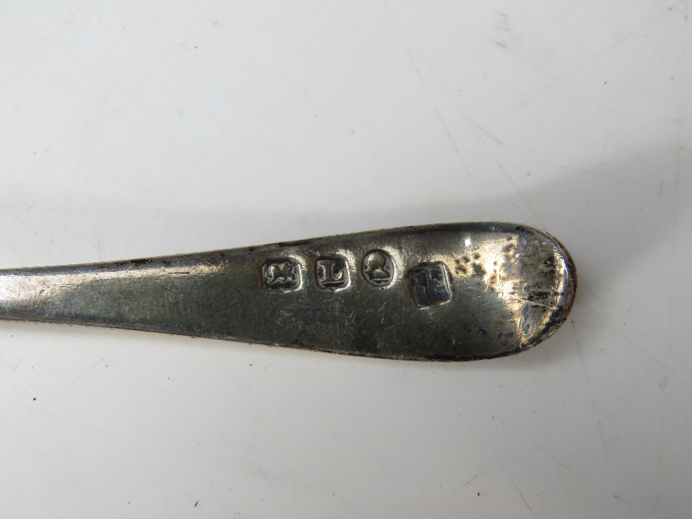 A HM silver teaspoon having late 18th/early 19thC hallmark upon. - Image 3 of 3