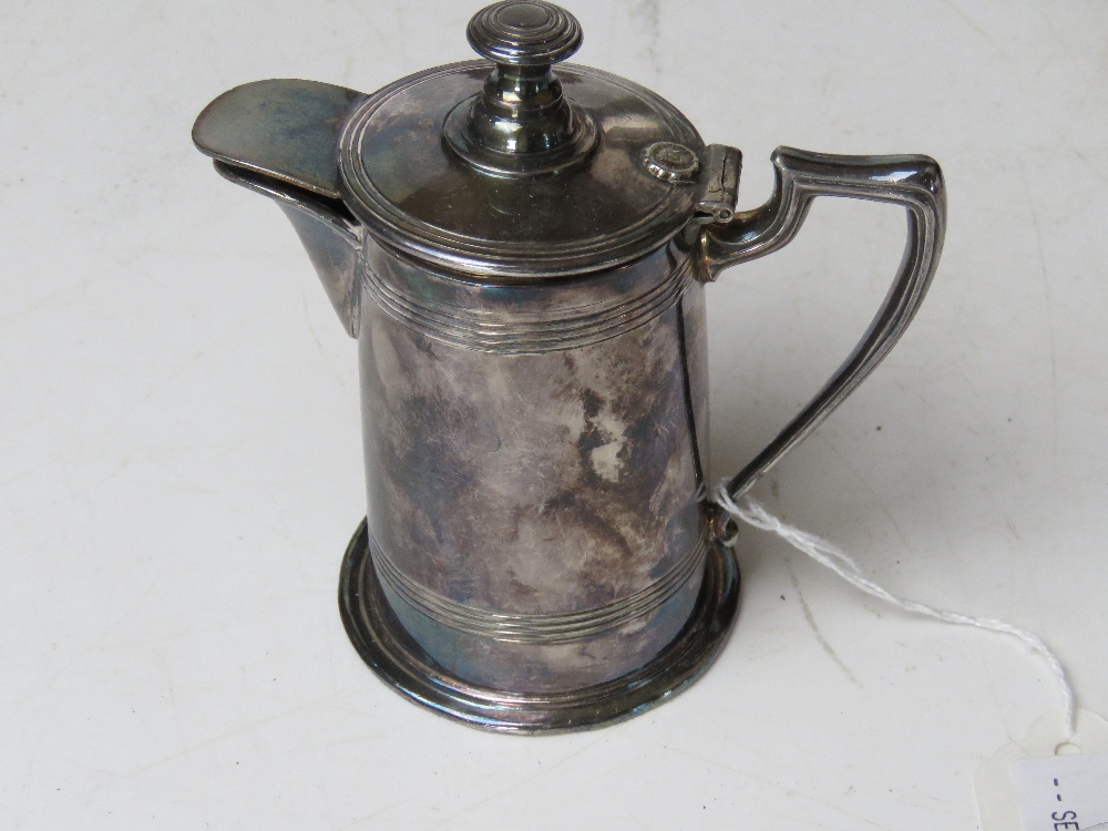 A quantity of assorted silver plate inc fruit bowl with swing handle over, small jug, - Image 10 of 11