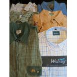 A cotton Winchester shirt, size L, together with five other assorted men's shirts.