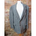 A Harris Tweed 100% wool jacket size 44