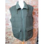 A Duck Valley Sportswear gillet in green