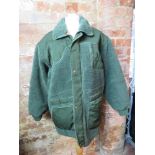 A Hamlintex size L fleece jacket in gree