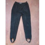 A pair of black riding jodhpurs by Amazi