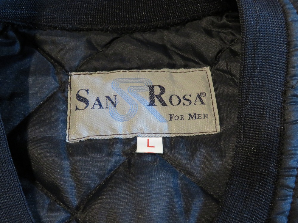 A men's horse riding gillet in navy blue - Image 3 of 3