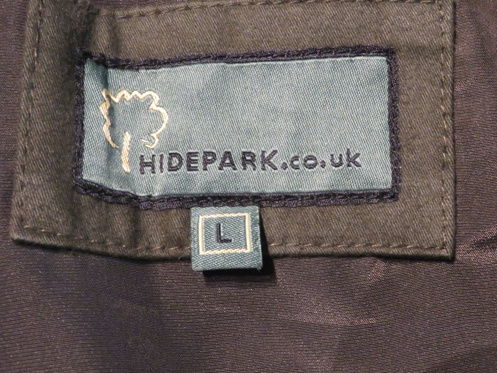 A Hidepark real leather gillet size L in - Image 3 of 4