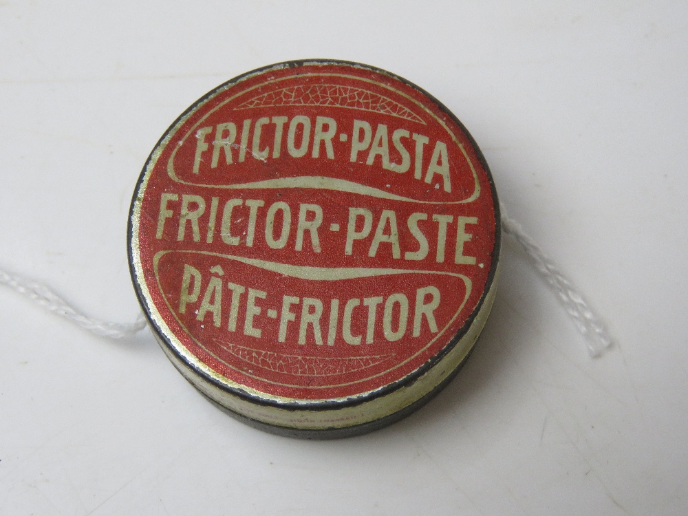 Three vintage tins, one being Churchman's No1 Cigarettes and another for Fricktor-Paste. - Image 5 of 6