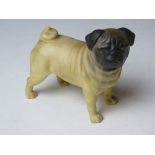 A Beswick England model of a Pug (Cutmil Cupie) approx 13cm in length, 11cm high.