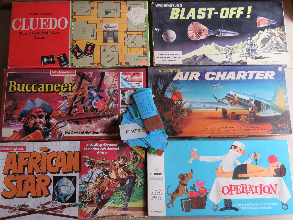 A quantity of vintage board games inc Cl