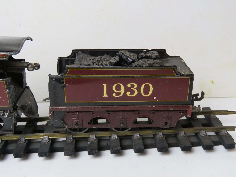 A Bassett-Lowke Ltd London and Northampton 'Duke of York 1930' 4-4-0 clockwork locomotive and coal - Image 4 of 7