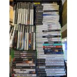 A quantity of assorted video games inc PS2, PS3, XBox 1, XBox 360 and Nintendo Game Cube. Untested.